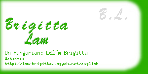 brigitta lam business card